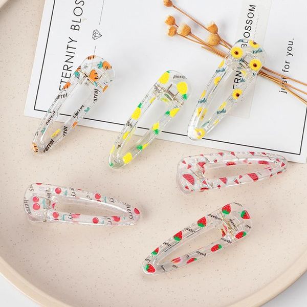 2pcs/set fruit print transparent duckbill clip waterdrop hair hairpins children girls cute cartoon clips accessories, Slivery;white
2pcs/set fruit print transparent duckbill clip waterdrop hair hairpins children girls cute cartoon clips accessories, Slivery;white