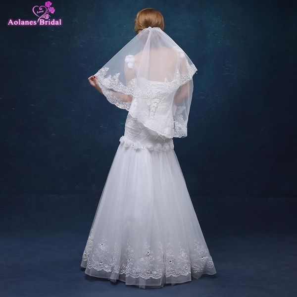 bridal veils in stock promotion white and ivory veil 1.5 meters sequins wedding accessories lace edge tulle, Black
bridal veils in stock promotion white and ivory veil 1.5 meters sequins wedding accessories lace edge tulle, Black