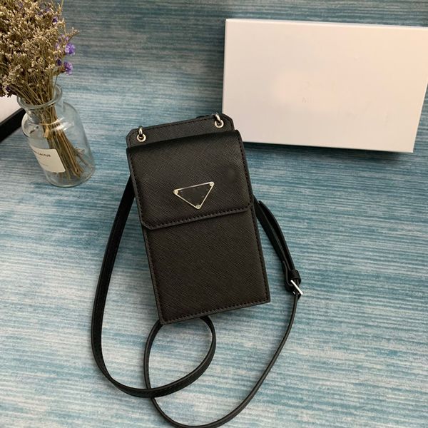 designer crossbody shoulder bag plain letter belt leather phone purses leather