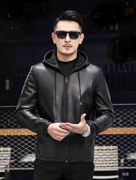 spring and autumn hooded sheep cloth haining fur casual men's winter black leather et
spring and autumn hooded sheep cloth haining fur casual men's winter black leather et