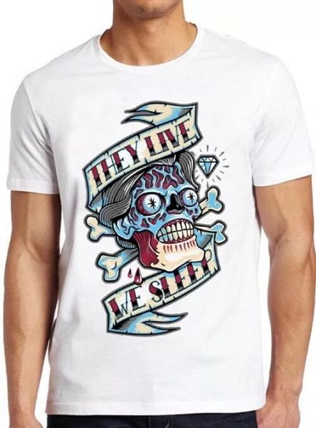 they live we sleep sci fi horror movie film cool gift tee t shirt 4349, White;black
they live we sleep sci fi horror movie film cool gift tee t shirt 4349, White;black