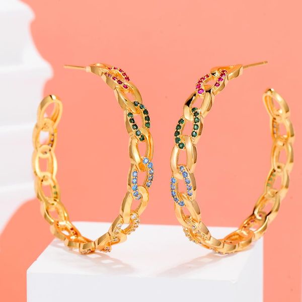hoop & huggie blachette fashion gorgeous full cubic zirconia geometric earrings women's party performance daily anniversary jewelry, Golden;silver
hoop & huggie blachette fashion gorgeous full cubic zirconia geometric earrings women's party performance daily anniversary jewelry, Golden;silver