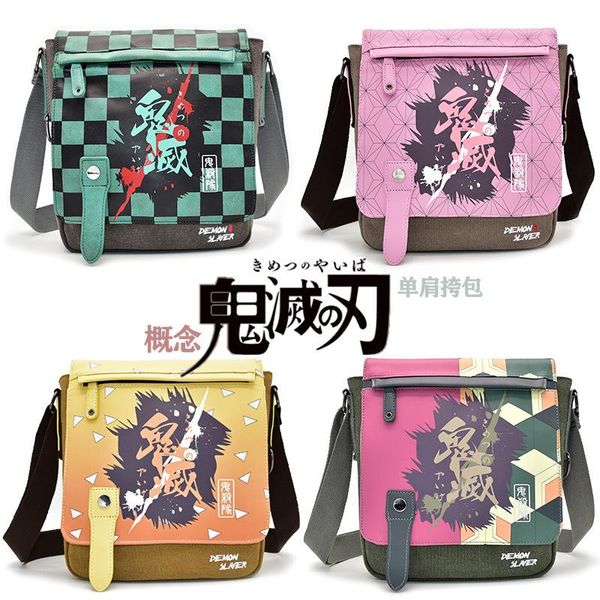 school bags demon slayer kimetsu no yaiba kamado tanjirou nezuko zenitsu giyuu cosplay canvas shoulder crossbody bag messenger gift
school bags demon slayer kimetsu no yaiba kamado tanjirou nezuko zenitsu giyuu cosplay canvas shoulder crossbody bag messenger gift