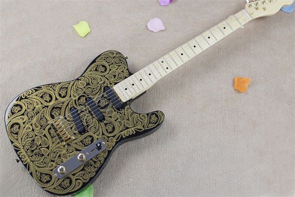 the golden flower pattern of flyoung tele electric guitar is the same huang guanzhong, which can be changed and customized as required
the golden flower pattern of flyoung tele electric guitar is the same huang guanzhong, which can be changed and customized as required