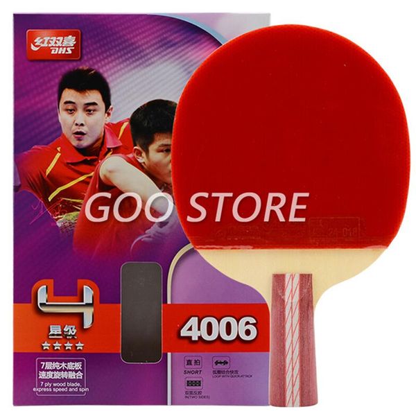 table tennis raquets dhs rackets 4002 4006 with rubber hurricane 3, pips-in racket set pong bat paddle
table tennis raquets dhs rackets 4002 4006 with rubber hurricane 3, pips-in racket set pong bat paddle