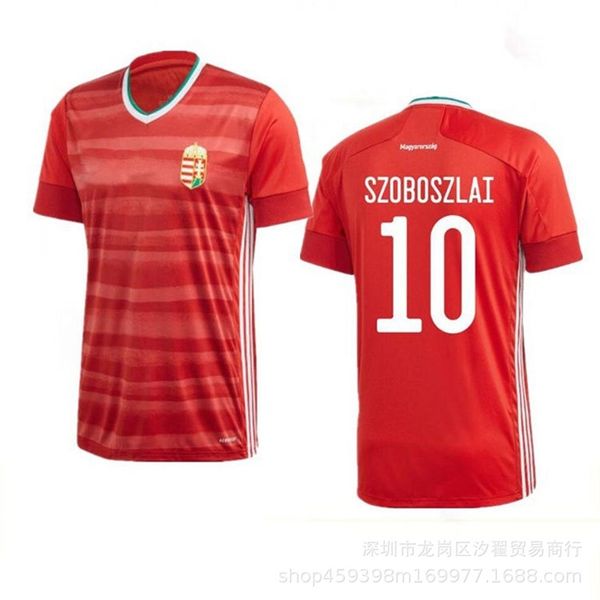hungarian jersey 2020 cup national team's favorite thai short sleeve 10 soboslo soccer shirt, Black;white
hungarian jersey 2020 cup national team's favorite thai short sleeve 10 soboslo soccer shirt, Black;white