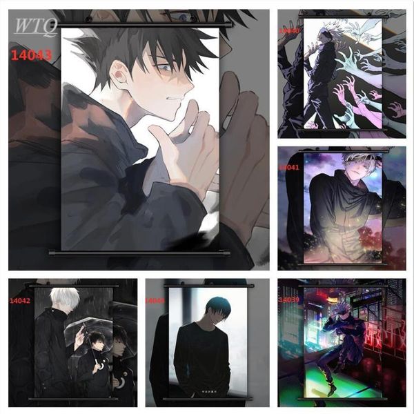paintings jujutsu kaisen satoru gojou fushigura megumi anime posters canvas paintingwall decor wall art picture room home
paintings jujutsu kaisen satoru gojou fushigura megumi anime posters canvas paintingwall decor wall art picture room home