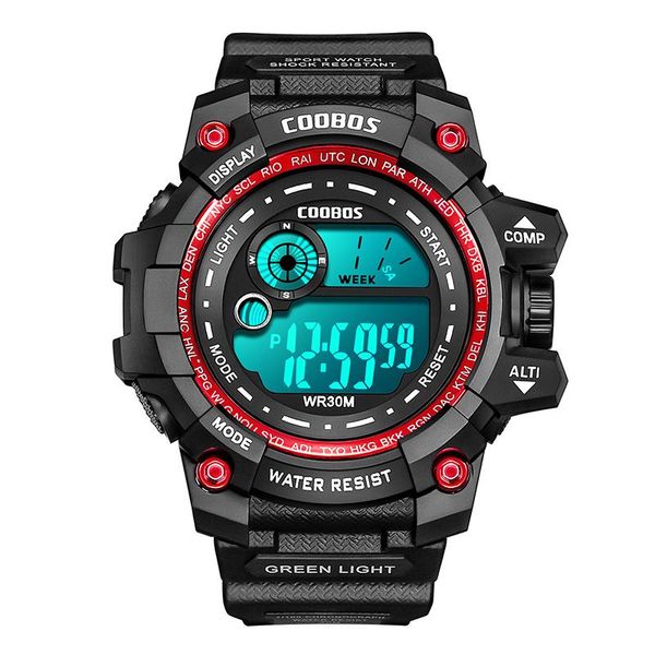 wristwatches waterproof digital watch men sport multifunction military wrist watches fashion led luminous electronic clocks male reloj hombr, Slivery;brown
wristwatches waterproof digital watch men sport multifunction military wrist watches fashion led luminous electronic clocks male reloj hombr, Slivery;brown