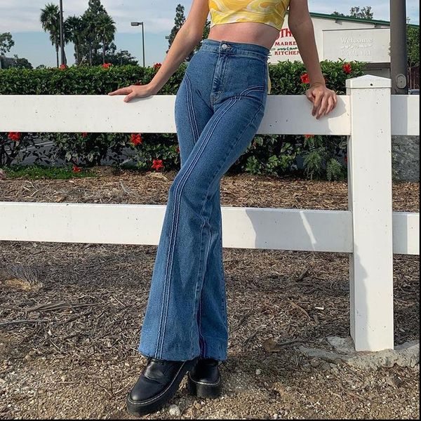 fashion flare pants skinny women jean full length ins street style retro slim bell bottoms blue jeans close fitting
fashion flare pants skinny women jean full length ins street style retro slim bell bottoms blue jeans close fitting