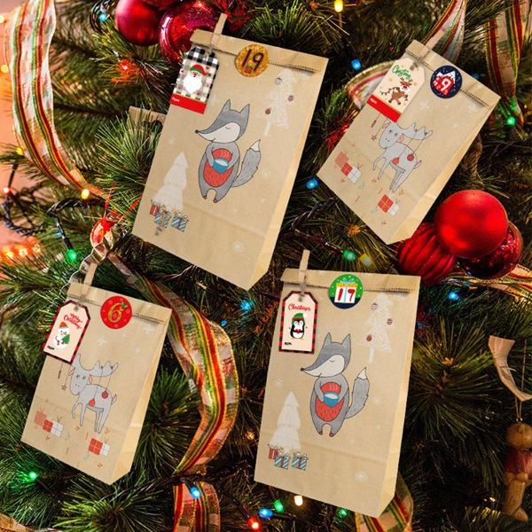 christmas decorations 12pcs cookies gift food package elk foxes xmas stickers packing bags candy pouch kraft paper bag
christmas decorations 12pcs cookies gift food package elk foxes xmas stickers packing bags candy pouch kraft paper bag
