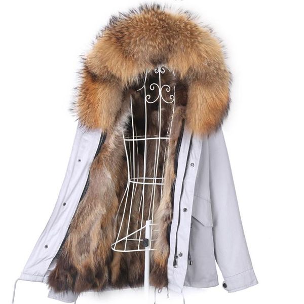 women's fur & faux 2021 women real coat winter short waterproof parka natural liner and collar hooded casual jacket 7xl, Black
women's fur & faux 2021 women real coat winter short waterproof parka natural liner and collar hooded casual jacket 7xl, Black