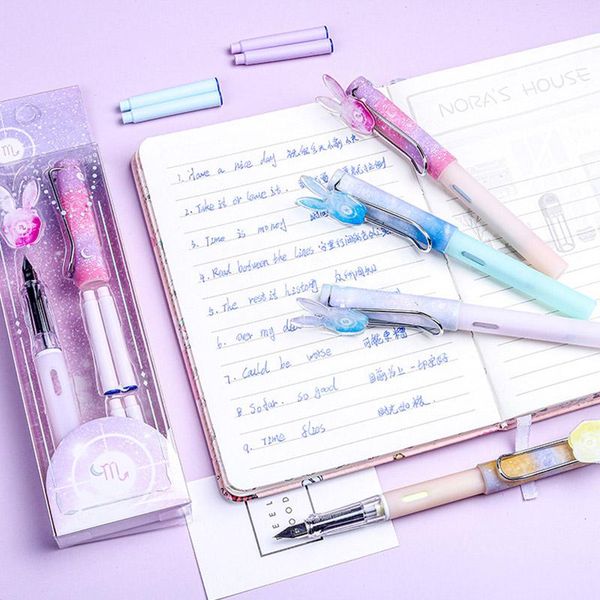 set twelve constellation fountain pen 4 blue ink sacs replaced students office signature writing kawaii stationery pens
set twelve constellation fountain pen 4 blue ink sacs replaced students office signature writing kawaii stationery pens