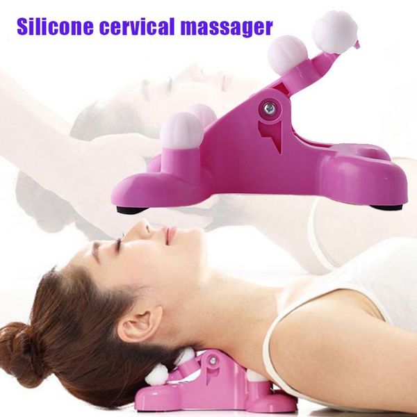 neck traction massage pillow silicone massager relax shoulder care back stretch relaxation braces 19ing accessories
neck traction massage pillow silicone massager relax shoulder care back stretch relaxation braces 19ing accessories