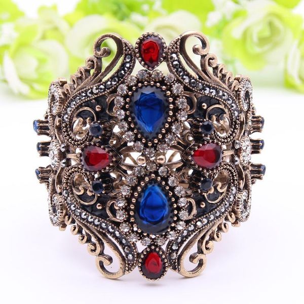 vintage adjustable size resin bangles cuff women bracelets turkish antique gold color bangle retro jewelry wrist joyas1, Black
vintage adjustable size resin bangles cuff women bracelets turkish antique gold color bangle retro jewelry wrist joyas1, Black