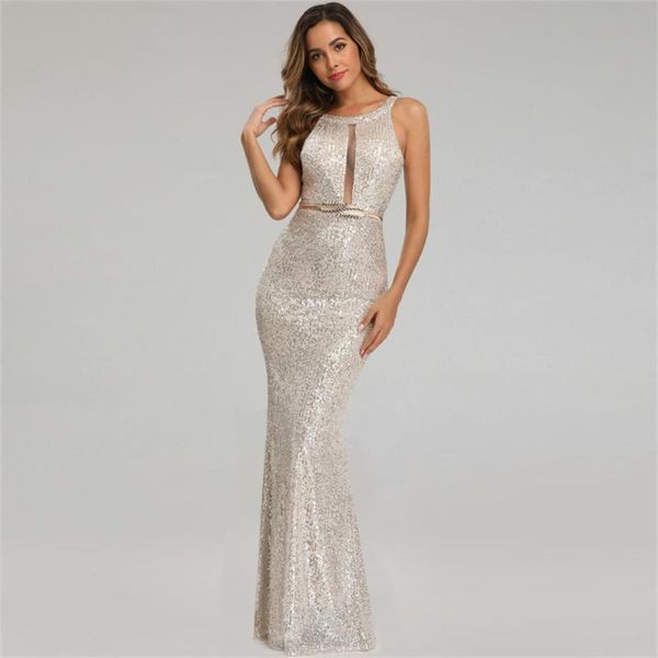 party dresses sleeveless o-neck evening dress sequins mermaid robe de soriee floor-length sparkle formal, White;black
party dresses sleeveless o-neck evening dress sequins mermaid robe de soriee floor-length sparkle formal, White;black