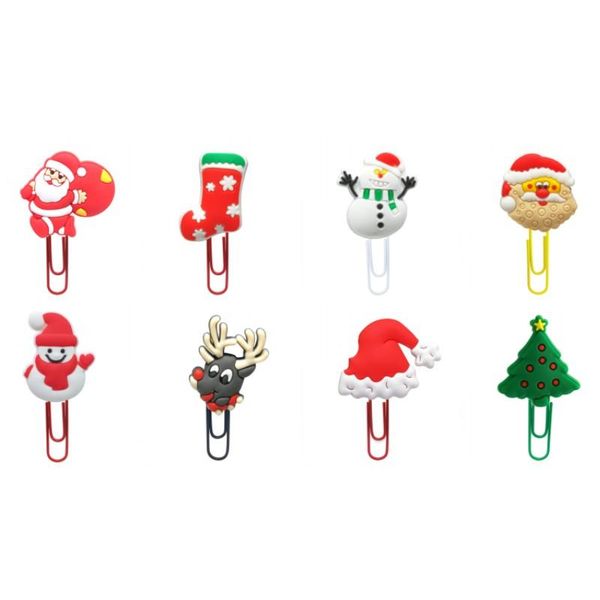 bookmark 8pcs classic christmas bookmarks paper clips snowman santa clause page holder for school teacher stationery kids xmas gift
bookmark 8pcs classic christmas bookmarks paper clips snowman santa clause page holder for school teacher stationery kids xmas gift