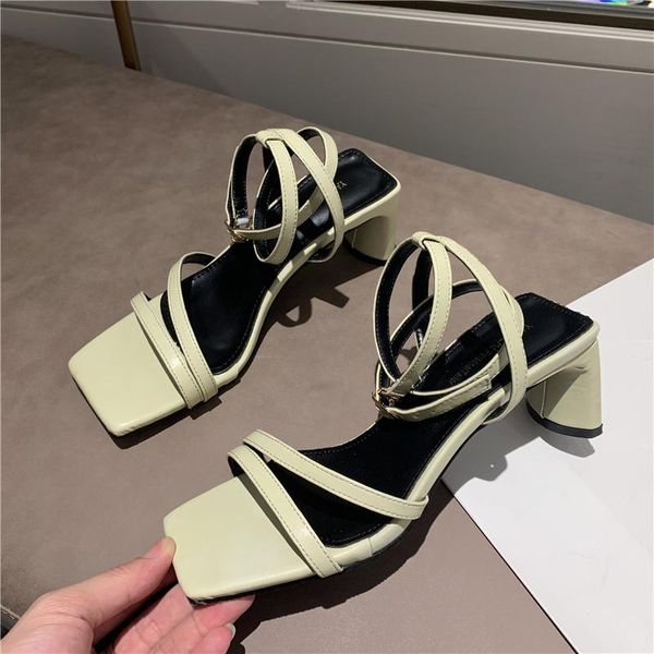 lanlojer 2021 summer gladiator women ankle buckle strap sandals shoes square toe pumps high heels ladies party, Black
lanlojer 2021 summer gladiator women ankle buckle strap sandals shoes square toe pumps high heels ladies party, Black