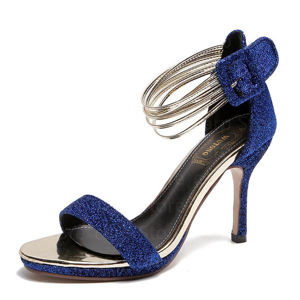 dress shoes summer women sandals slippers open toe super high heel ladies sequined thin single woman, Black
dress shoes summer women sandals slippers open toe super high heel ladies sequined thin single woman, Black