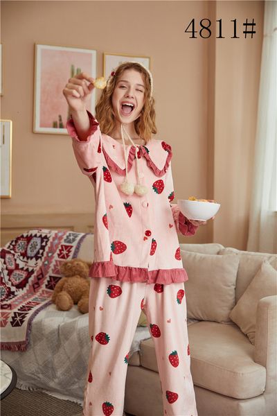 women's sleepwear fdfklak autumn winter pijama sweet home clothes thick fleece warm sleepwear set long sleeve trousers two piece nightw, Black;red
women's sleepwear fdfklak autumn winter pijama sweet home clothes thick fleece warm sleepwear set long sleeve trousers two piece nightw, Black;red