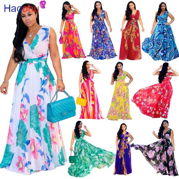 plus size summer women long maxi dress v-neck print night club party beach elegant street sashes dresses vestidos casual, Black;gray
plus size summer women long maxi dress v-neck print night club party beach elegant street sashes dresses vestidos casual, Black;gray