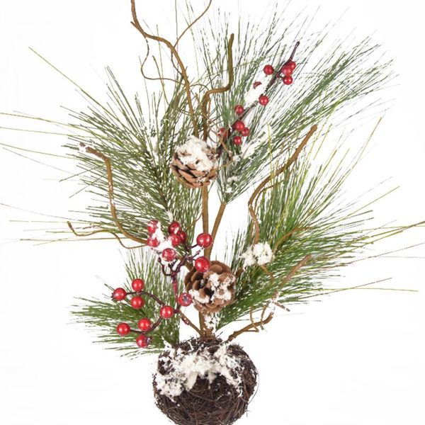 artificial flower red christmas berry pine cone with holly branches mini tree decoration home decor craft decorative flowers & wreaths
artificial flower red christmas berry pine cone with holly branches mini tree decoration home decor craft decorative flowers & wreaths