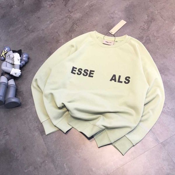 ess + autumn and winter new loose pullover lovers boyfriend style sweater letter reflective thin men's and women's same sweater, Black
ess + autumn and winter new loose pullover lovers boyfriend style sweater letter reflective thin men's and women's same sweater, Black