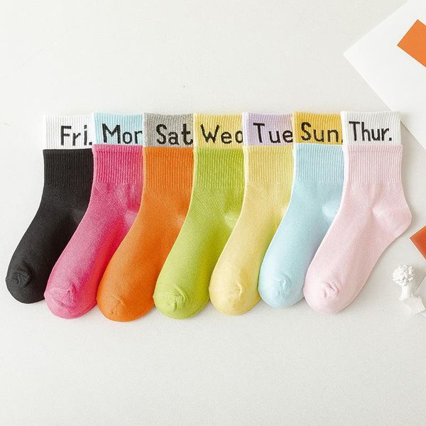 socks & hosiery japanese harajuku candu color kawaii woman cotton for autumn spring with weekly letter funny women 121502, Black;white
socks & hosiery japanese harajuku candu color kawaii woman cotton for autumn spring with weekly letter funny women 121502, Black;white