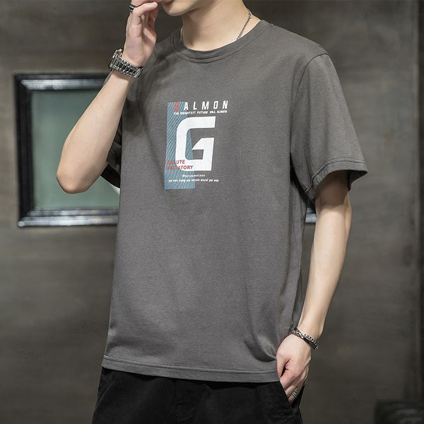 men's t shirts summer short sleeve loose 2021 youth middle school student round neck korean fashion thin t-shirt, White;black
men's t shirts summer short sleeve loose 2021 youth middle school student round neck korean fashion thin t-shirt, White;black