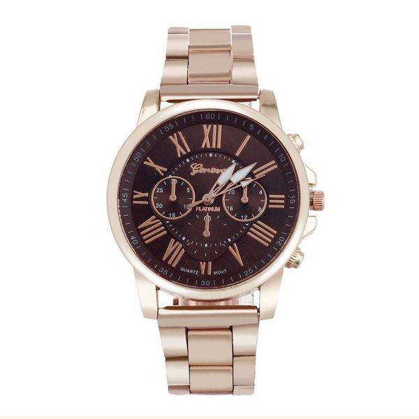 wristwatches fashion watch men's watches geneva roman number men stainless steel analog quartz wrist relogio masculino #a, Slivery;brown
wristwatches fashion watch men's watches geneva roman number men stainless steel analog quartz wrist relogio masculino #a, Slivery;brown