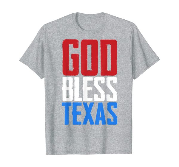 god bless texas official lone star state texan t-shirt, White;black