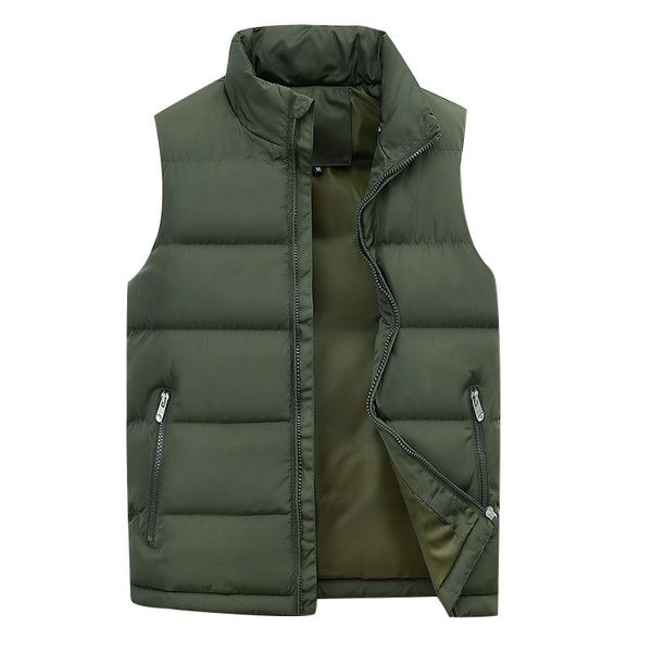 winter vest male mens sleeveless jackets casual fashion cotton down waistcoat coats autumn vests warm outwear plus size 210518, Black;white
winter vest male mens sleeveless jackets casual fashion cotton down waistcoat coats autumn vests warm outwear plus size 210518, Black;white