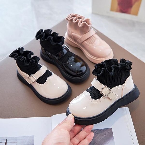 flat shoes kids for girls spring autumn patent leather non-slip lace princess baby children size 26-36, Black;grey
flat shoes kids for girls spring autumn patent leather non-slip lace princess baby children size 26-36, Black;grey
