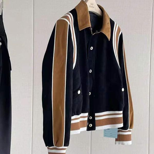 women's jackets chic baseball uniform jacket women spring autumn 2021 retro fashion short casual coat contrast color spliced suede oute, Black;brown
women's jackets chic baseball uniform jacket women spring autumn 2021 retro fashion short casual coat contrast color spliced suede oute, Black;brown