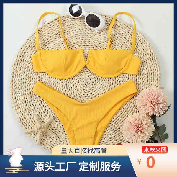 swimsuit 2020 bikini women's swimsuit solid bikini, White;black
swimsuit 2020 bikini women's swimsuit solid bikini, White;black