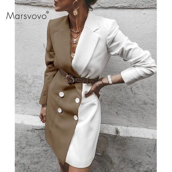 women's suits & blazers white blazer women bleizer femenino elegante woman clothing double breasted jacket color block ol work office d, White;black
women's suits & blazers white blazer women bleizer femenino elegante woman clothing double breasted jacket color block ol work office d, White;black