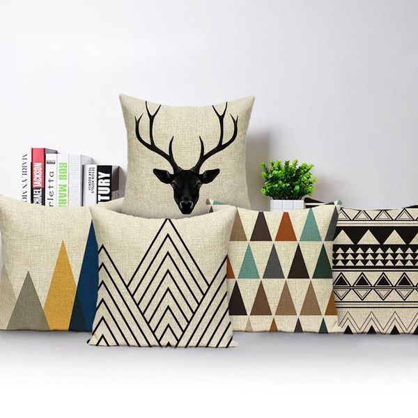 cushion/decorative pillow animal covers nordic style geometric linen flamingo deer cushion cover home decorative case 45x45cm cases
cushion/decorative pillow animal covers nordic style geometric linen flamingo deer cushion cover home decorative case 45x45cm cases