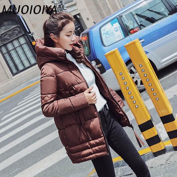 women's down & parkas 2022 winter jacket women slim hat hooded ladies long coat cotton padded solid female abrigo mujer lwl894, Black
women's down & parkas 2022 winter jacket women slim hat hooded ladies long coat cotton padded solid female abrigo mujer lwl894, Black