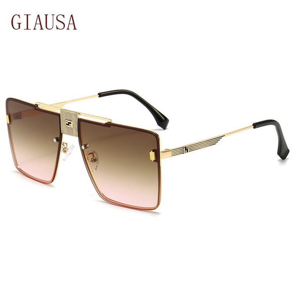 sunglasses giausafashionable retro modern european and american metal frameless box fashionable, White;black
sunglasses giausafashionable retro modern european and american metal frameless box fashionable, White;black