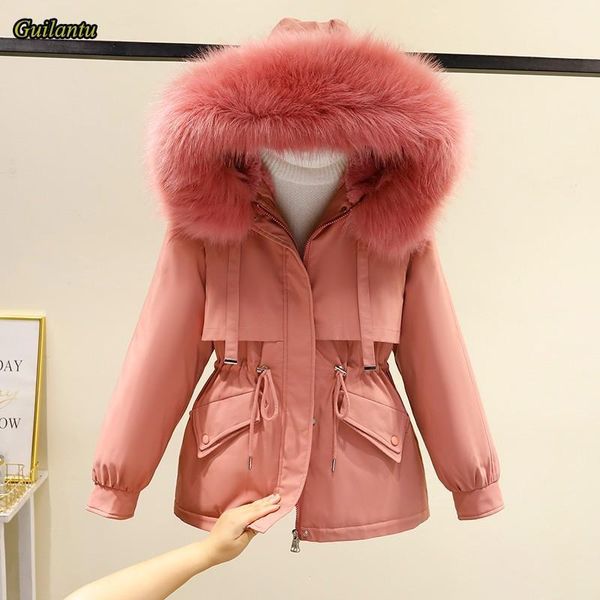 women's down & parkas guilantu 2021 winter quilted jacket women thick cotton padded coats female plus size casual hooded fur collar sho, Black
women's down & parkas guilantu 2021 winter quilted jacket women thick cotton padded coats female plus size casual hooded fur collar sho, Black