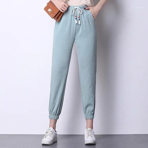 women's pants & capris high wasist harem ankle-length women summer cotton linen casual trousers streetwear drawstring large size loose, Black;white
women's pants & capris high wasist harem ankle-length women summer cotton linen casual trousers streetwear drawstring large size loose, Black;white