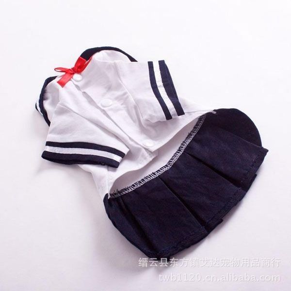 school uniform dog clothes red scarf badge dress for dogs cute two-legged puppy small teddy solid simple girl ropa para perro apparel
school uniform dog clothes red scarf badge dress for dogs cute two-legged puppy small teddy solid simple girl ropa para perro apparel
