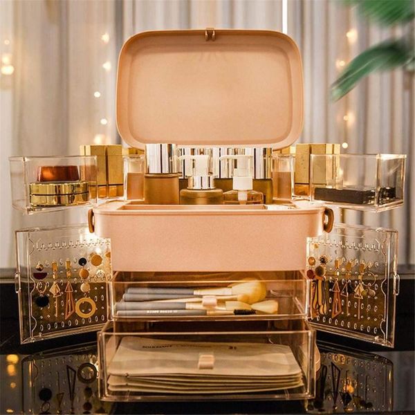 bathroom storage & organization rotate multi-layer drawer dressing table makeup holder cosmetic box folding jewelry for organizer
bathroom storage & organization rotate multi-layer drawer dressing table makeup holder cosmetic box folding jewelry for organizer