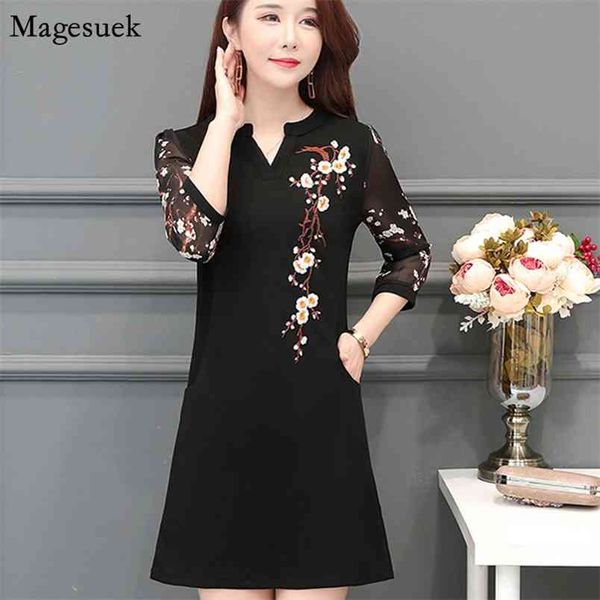 vinatge women dresses short sleeve plus size summer chiffon embroidery black female vestidos 2554 210512, Black;gray
vinatge women dresses short sleeve plus size summer chiffon embroidery black female vestidos 2554 210512, Black;gray