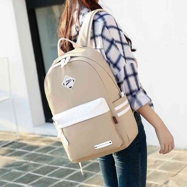 leapfrog 2019 new solid canvas backpack women's leisure backpack small fresh schoolbag
leapfrog 2019 new solid canvas backpack women's leisure backpack small fresh schoolbag