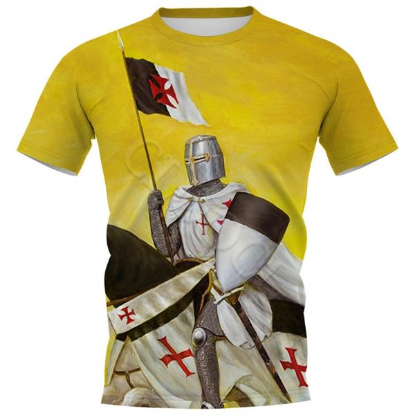 men's t-shirts cloocl knights templar men 3d printed streetwear short sleeve round neck women casual clothing, White;black
men's t-shirts cloocl knights templar men 3d printed streetwear short sleeve round neck women casual clothing, White;black