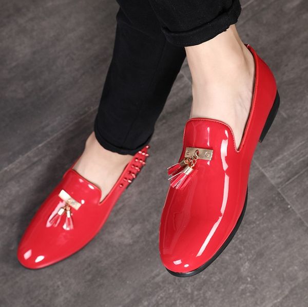 men's dress shoes loafers slip on genuine leather casual business party wedding mens footwear shoe, Black
men's dress shoes loafers slip on genuine leather casual business party wedding mens footwear shoe, Black