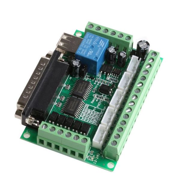 integrated circuits 5 axis cnc breakout board with optical coupler for stepper motor mach3 driver oct30 drop ship
integrated circuits 5 axis cnc breakout board with optical coupler for stepper motor mach3 driver oct30 drop ship