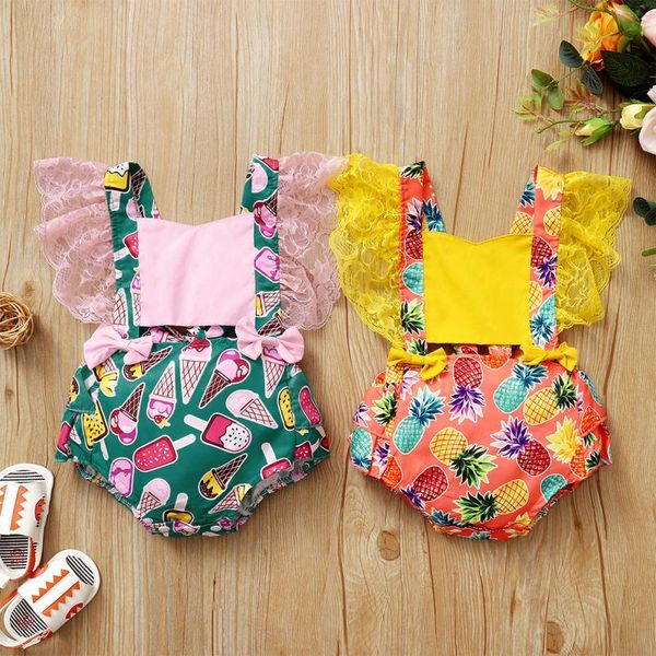 born baby girl clothes ruffle backless pineapple bodysuits ice cream outfit summer lace sleeve rompers, Blue
born baby girl clothes ruffle backless pineapple bodysuits ice cream outfit summer lace sleeve rompers, Blue