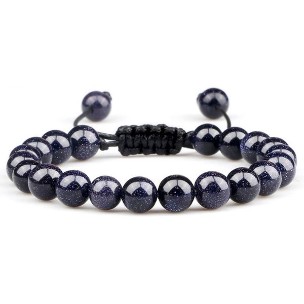 beaded, strands men bracelet natural healing sand stone 8mm beads adjustable bracelets simple handmade women bangles friendship jewelry gift, Black
beaded, strands men bracelet natural healing sand stone 8mm beads adjustable bracelets simple handmade women bangles friendship jewelry gift, Black
