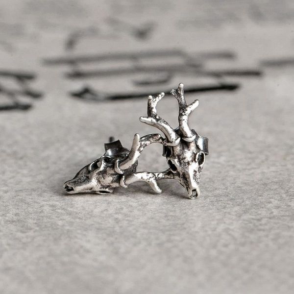 stud 925 silver earrings jewelry for women earring deer's head gifts punk style fashion unusual, Golden;silver
stud 925 silver earrings jewelry for women earring deer's head gifts punk style fashion unusual, Golden;silver
